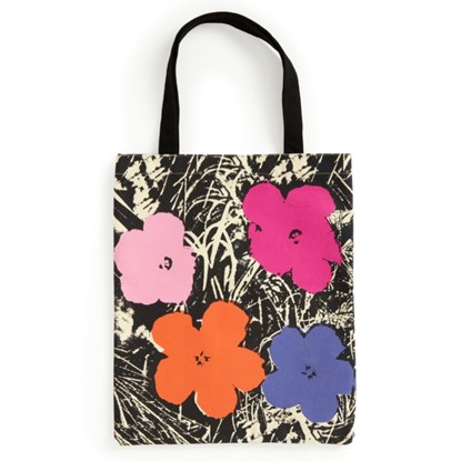 Warhol Flowers Canvas Tote Bag - Pink, Galison - Paperback - 9780735380653