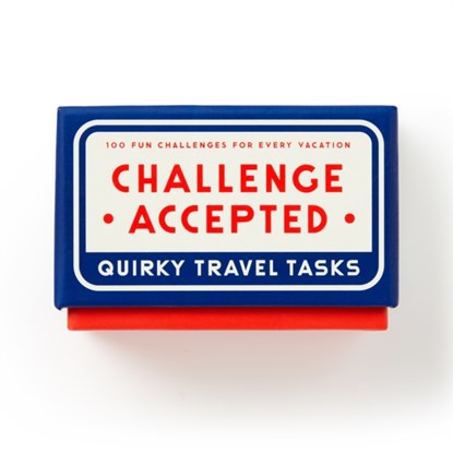 Challenge Accepted Travel Tasks Card Deck, Brass Monkey ; Galison - Losbladig - 9780735381124