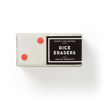 Make Big Mistakes Giant Dice Eraser Set, Brass Monkey ; Galison - Paperback - 9780735382954