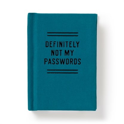 Definitely Not My Passwords Tiny Diary, Brass Brass Monkey ; Galison - Gebonden - 9780735382992