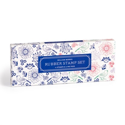 William Morris Rubber Stamp Set, Galison - Paperback - 9780735383111