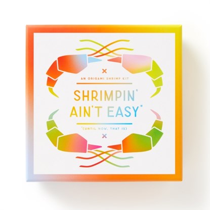 Shrimpin' Ain't Easy Origami Kit, Brass Brass Monkey - Paperback - 9780735384224