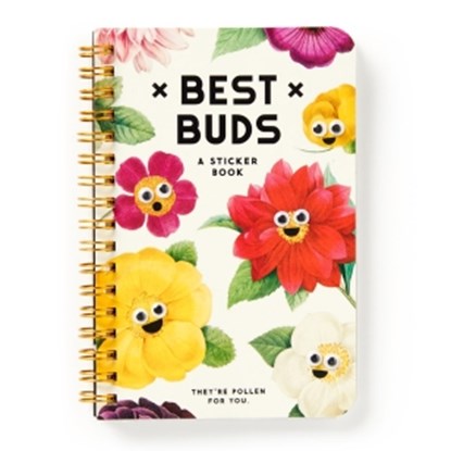 Best Buds Googly Sticker Book, Brass Monkey - Gebonden - 9780735384255