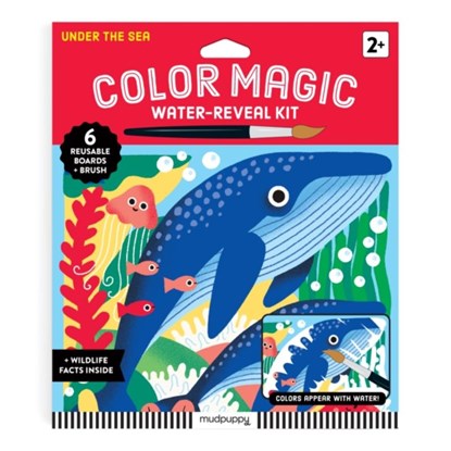 Under the Sea Color Magic Water-Reveal Kit, Mudpuppy - Paperback - 9780735384453
