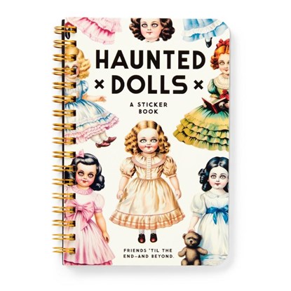 Haunted Dolls Sticker Book, Brass Monkey - Paperback - 9780735385719