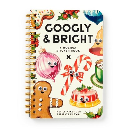 Googly & Bright Sticker Book, Brass Brass Monkey - Gebonden - 9780735385726