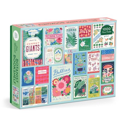 Ever Upward Botanist Bookshelf 1000 Piece Puzzle, Galison - Gebonden - 9780735386297