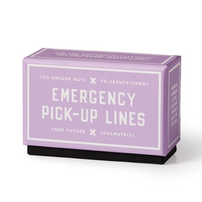 Emergency Pick-up Lines Card Set, Brass Brass Monkey - Losbladig - 9780735386938