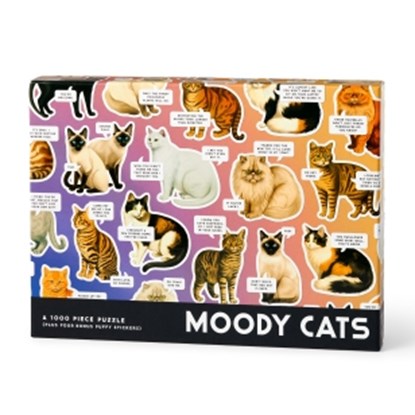 Moody Cats 1000 Piece Puzzle, Brass Brass Monkey - Gebonden - 9780735387010