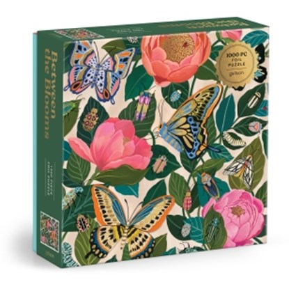 Between the Blooms 1000 Piece Foil Puzzle, Galison - Gebonden - 9780735388024