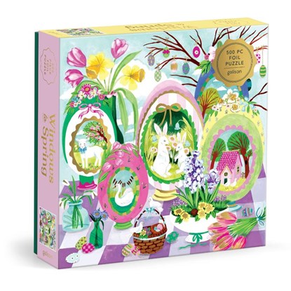 Windows To Spring 500 Piece Foil Puzzle, Galison - Gebonden - 9780735388130