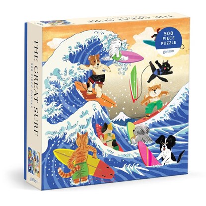 The Great Surf 500 Piece Puzzle, Galison - Gebonden - 9780735388178