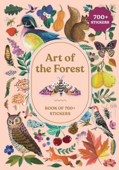 Art of the Forest Sticker Book, Galison - Paperback - 9780735388628