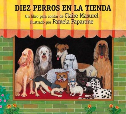 SPA-DIEZ PERROS EN LA TIENDA, Claire Masurel - Paperback - 9780735813038
