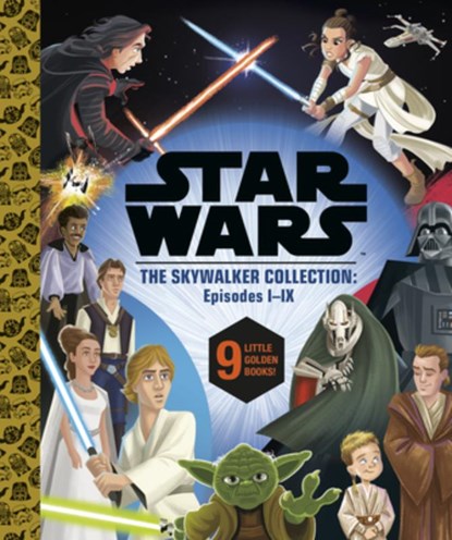 Star Wars Episodes I - IX: A Little Golden Book Collection (Star Wars), Golden Books - Gebonden - 9780736441919