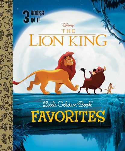Golden Books: Lion King Little Golden Book Favorites (Disney, Golden Books - Gebonden - 9780736444651
