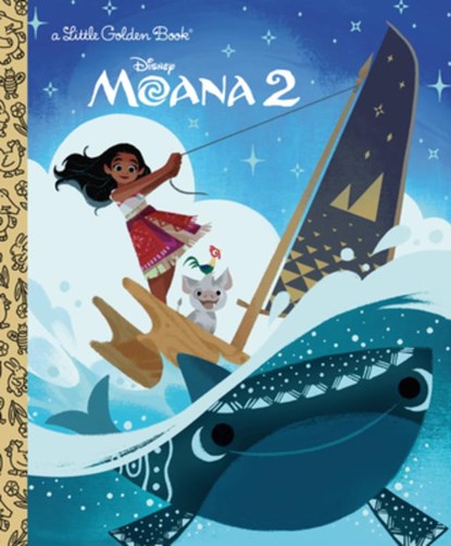 Disney Moana 2 Little Golden Book, Paula Fuga - Gebonden - 9780736444910