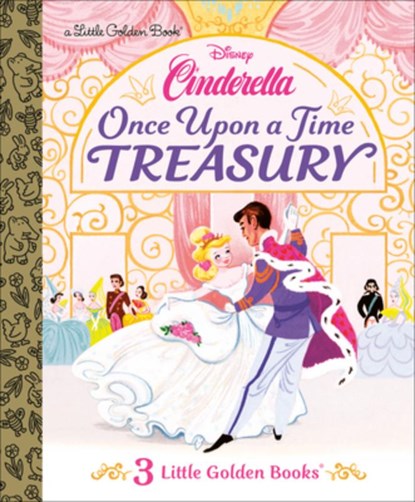 Once Upon a Time Treasury (Disney Cinderella), Golden Books - Gebonden - 9780736445375