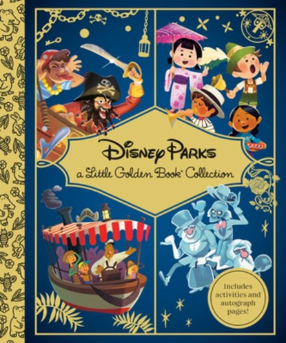 Golden Books: Disney Parks Little Golden Book Collection, Golden Books - Gebonden - 9780736445542