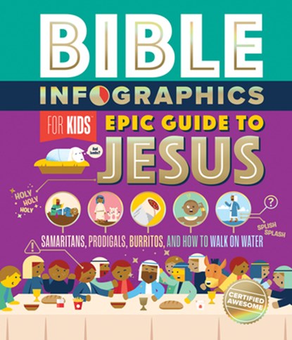 Bible Infographics for Kids Epic Guide to Jesus, Harvest House Publishers - Gebonden - 9780736984218