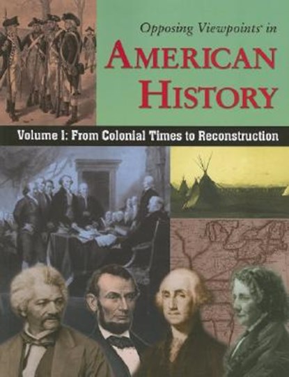 Volume 1: From Colonial Times to Reconstruction, William Dudley - Paperback - 9780737731859