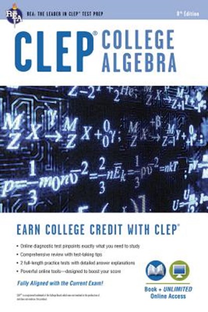 CLEP(R) COL ALGEBRA BK + ONLIN, Stu Schwartz - Paperback - 9780738611518