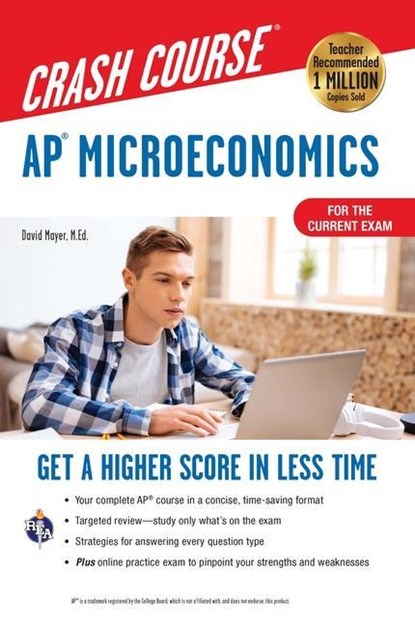Ap(r) Microeconomics Crash Course, Book + Online, David Mayer - Paperback - 9780738612607