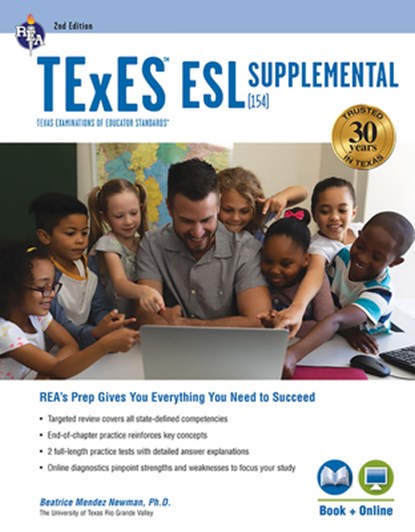 TEXES ESL SUPPLEMENTAL (154) 2, Beatrice Mendez Newman - Paperback - 9780738612676