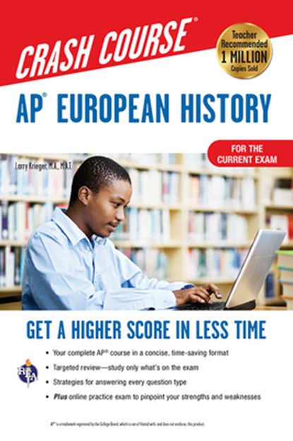 Ap(r) European History Crash Course, Book + Online: Get a Higher Score in Less Time, Larry Krieger - Paperback - 9780738612706