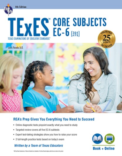 TEXES CORE SUBJECTS EC-6 (391), Luis A. Rosado - Paperback - 9780738612775