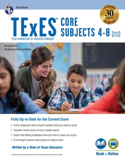 TEXES CORE SUBJECTS 4-8 (211), Ann M. L. Cavallo - Paperback - 9780738612829