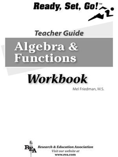 Algebra & Functions Workbook, Mel Friedman - Ebook - 9780738669885