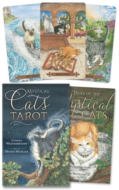 Mystical Cats Tarot, Lunaea Weatherstone - Paperback - 9780738733883