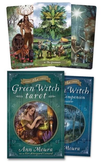 The Green Witch Tarot, Ann Moura ; Kiri Østergaard Leonard - Losbladig - 9780738741659