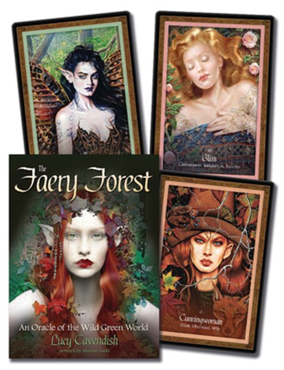 The Faery Forest Oracle: An Oracle of the Wild Green World, Lucy Cavendish - Gebonden - 9780738750286