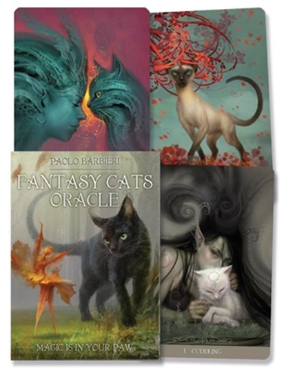 Barbieri Fantasy Cats Oracle, Paolo Barbieri - Gebonden - 9780738763408
