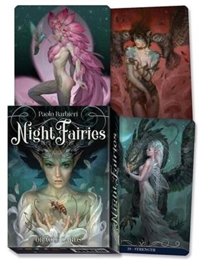 Barbieri, P: Barbieri Night Fairies Oracle Cards, Paolo Barbieri ; Rachel Paul - Losbladig - 9780738774015