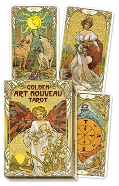 Massaglia, G: Golden Art Nouveau Tarot Grand Trumps, Giulia Francesca Massaglia - Losbladig - 9780738777290