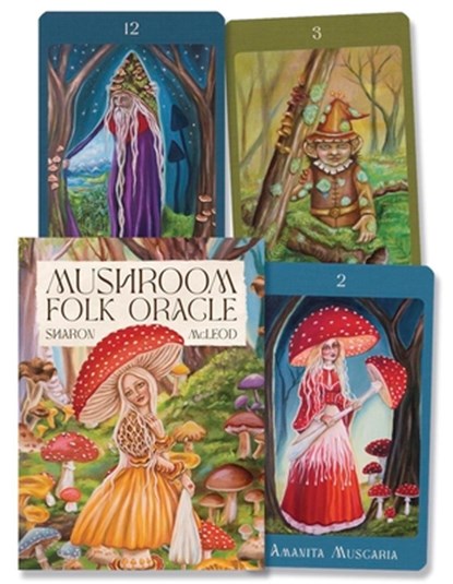 Mushroom Folk Oracle, Sharon McLeod - Gebonden - 9780738784458