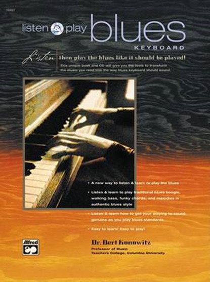 Listen & Play Blues Keyboard, KONOWITZ,  Bert - Paperback - 9780739016695