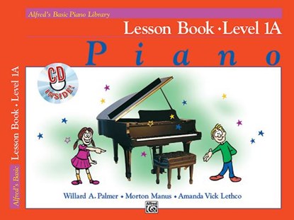 Alfred's Basic Piano Library Lesson Book, Bk 1a: Book & CD, Willard A. Palmer - AVM - 9780739024836