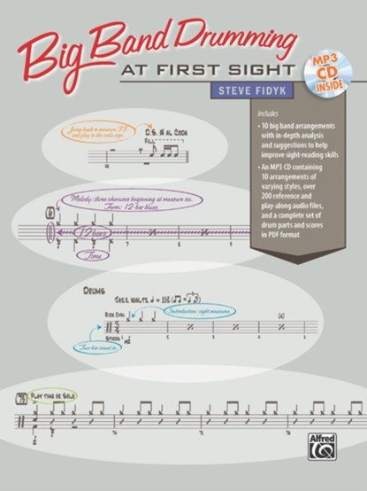 BIG BAND DRUMMING AT FIRST SIGHT, STEVE FIDYK - Paperback - 9780739078822