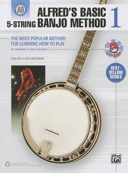 Alfred's Basic 5-String Banjo Method, FOX,  Dan ; Weissman, Dick - Overig - 9780739086162