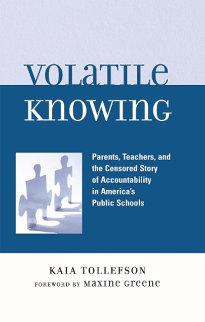 Volatile Knowing, Kaia Tollefson - Gebonden - 9780739115596