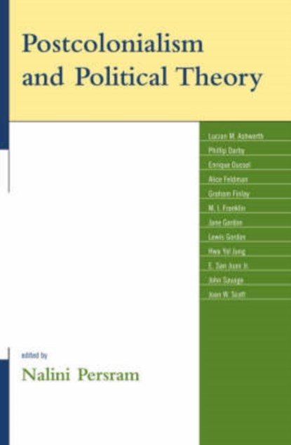 Postcolonialism and Political Theory, Nalini Persram - Gebonden - 9780739116678