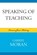 Speaking of Teaching, Gabriel Moran - Paperback - 9780739128404