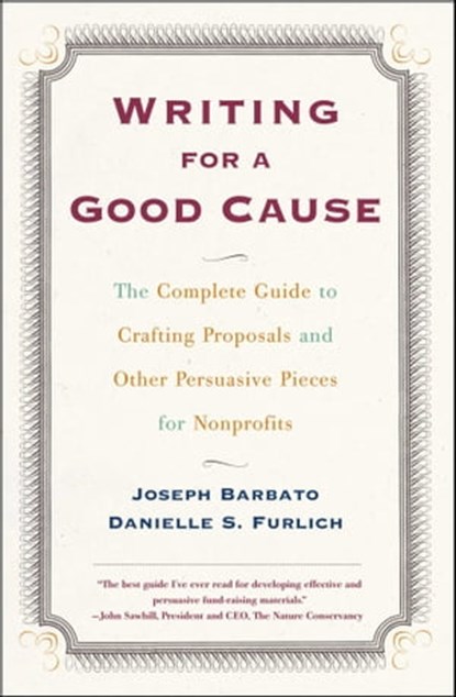 Writing For a Good Cause, Danielle Furlich ; Joseph Barbato - Ebook - 9780743205788