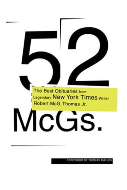 52 McGs., Robert McG. Thomas - Ebook - 9780743223737