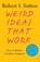 Weird Ideas That Work, Robert I. Sutton - Paperback - 9780743227889