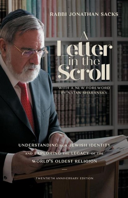 A Letter in the Scrolls, Rabbi Jonathan Sacks - Paperback - 9780743267427